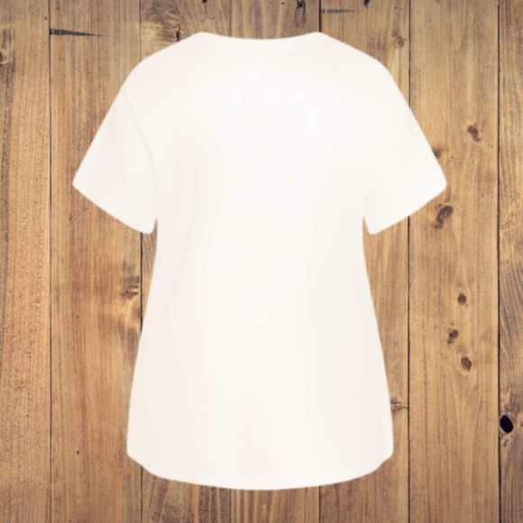 AVENUE ☆ JOIE DE VIVRE ☆ EIFFLE TOWER ☆ GRAPHIC PRINT TEE ☆ NWT - Picture 5 of 9